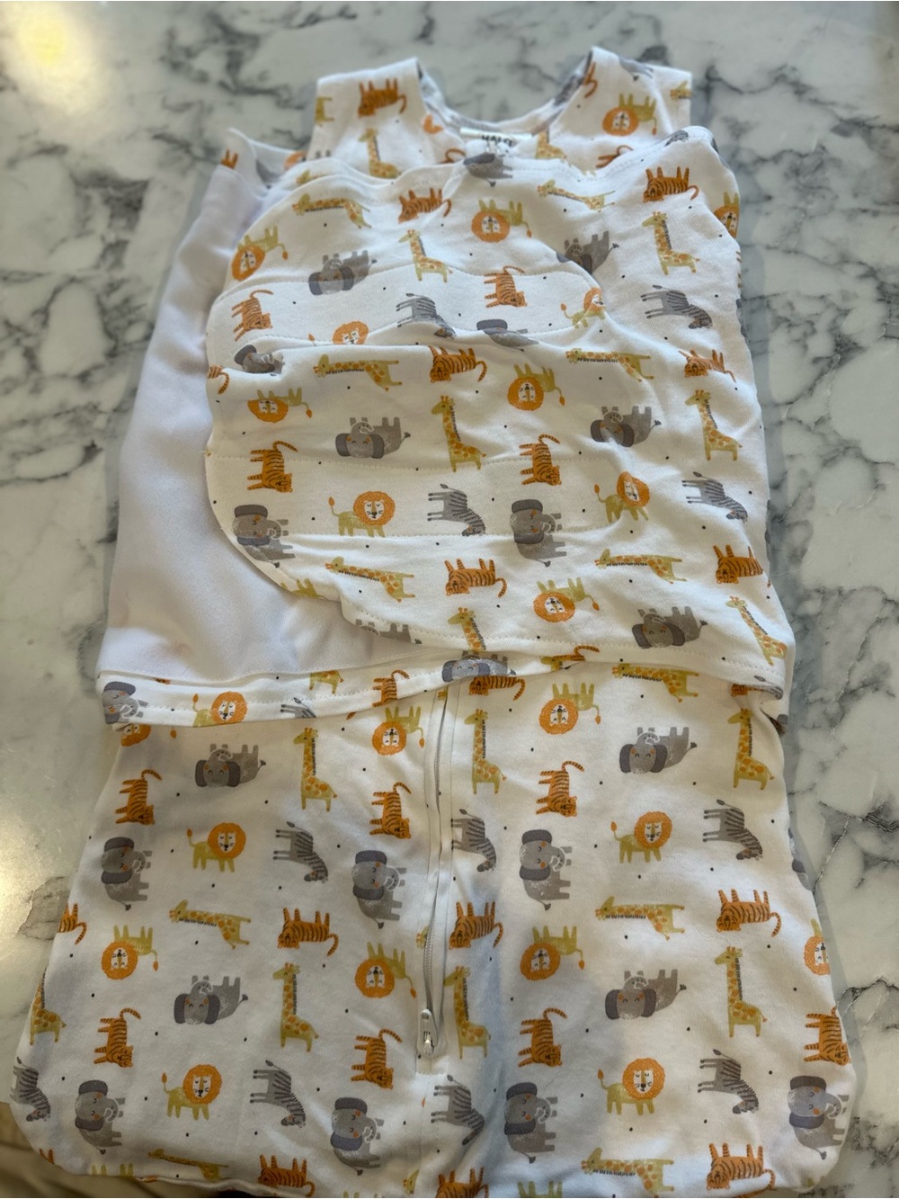 Halo Newborn Sleep Sack With Safari Animal Print